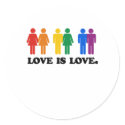 Love is Love stickers