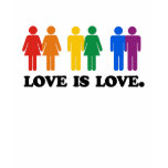Love is Love t-shirts
