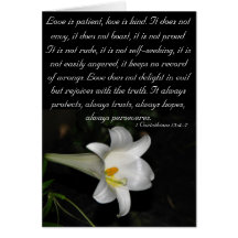 Love is patient... cards