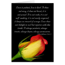 Love is patient... greeting cards
