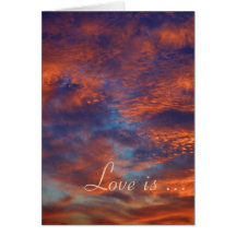 Love is patient, love is kind - Card - Template