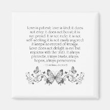 Love is Patient, Love is Kind Magnet