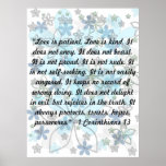 Love is patient. Love is kind. ... posters