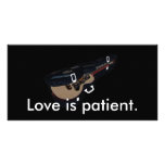 Love is patient. Photo Card photo cards