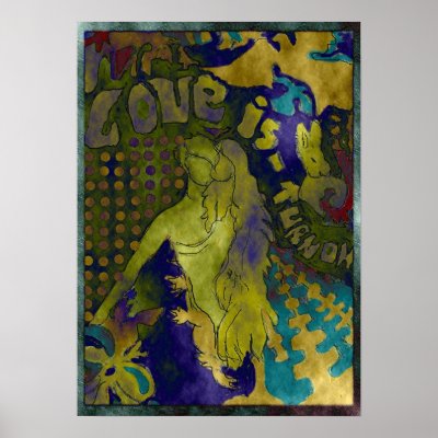 Love Is Turn On Print by MysticVelvet