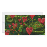Love is Weird Photo Card Background photo cards