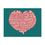 Love is Weird postcards