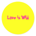 Love is Wild stickers
