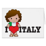 Love Italy Greeting Cards