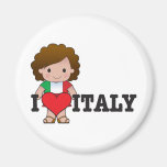 Love Italy Refrigerator Magnets
