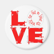 Love john316 magnets