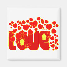 Love - John 13.34 Magnets