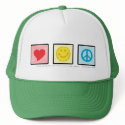 Love Joy Peace hat