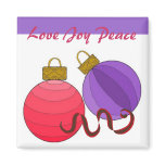Love Joy Peace - magnet