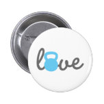 Love Kettlebell Blue Pins