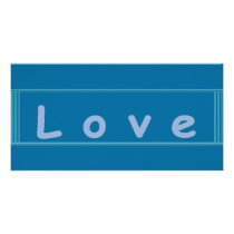 Love Label Card Customized Photo Card