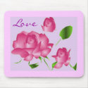 "Love Lavender Rose" Mousepad