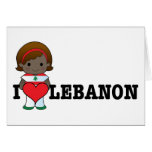 Love Lebanon Greeting Card