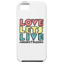 Love Lets Live (Alternate) / Abort73.com iPhone 5 Cases