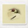 love letter - cutomizable with your text mouse mat