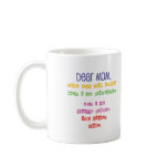 Love letter to Mum mugs
