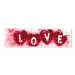 Love Letters Bumper Sticker bumper stickers