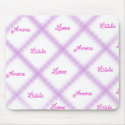Love Liebe Amore mousepads