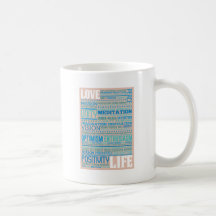 'Love Life' Inspiring & Motivating Products -Blues Mugs