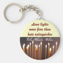 Love lights keychain