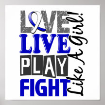 Love Live Play Fight Like A Girl ALS Poster