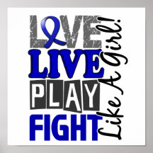 Love Live Play Fight Like A Girl CFS Print