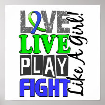 Love Live Play Fight Like A Girl EDS Poster