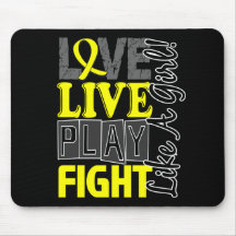 Love Live Play Fight Like A Girl Endometriosis Mouse Mats