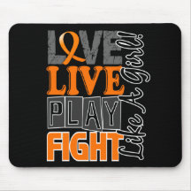 Love Live Play Fight Like A Girl Multiple Sclerosi Mouse Pads