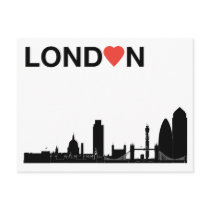 Love London postcards
