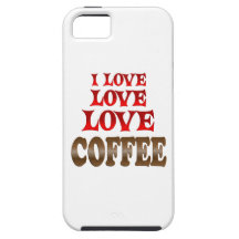 Love Love Coffee iPhone 5 Case