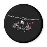 Love Machine Attack Chopper magnets