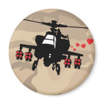Love Machine Attack Chopper magnets