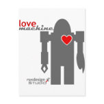 love machine postcards