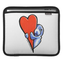 Love Manatees iPad Sleeve