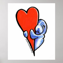 Love Manatees Posters