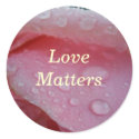 Love Matters stickers