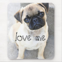 love me - cute mops mouse pads