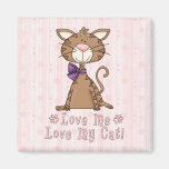 Love Me, Love My Cat Fridge Magnets