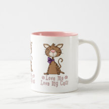 Love Me, Love My Cat Mug