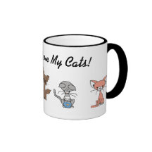 Love Me, Love My Cats Coffee Mug