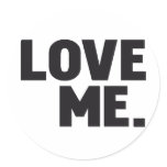 LOVE ME stickers