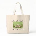 Love Me Tender, Love Me Sweet Tote bags