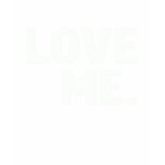 LOVE ME - white t-shirts