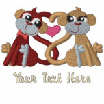 Love Monkeys embroidered shirts